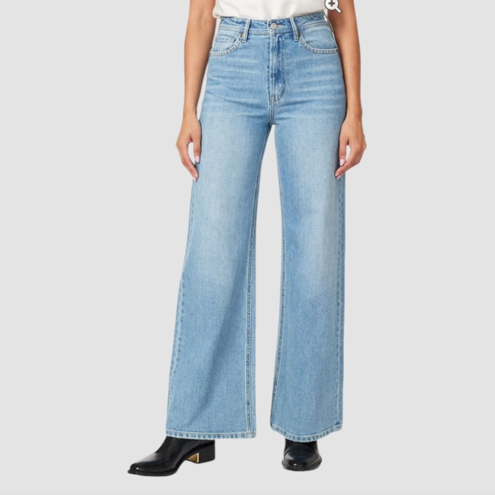 Scotch & Soda Light Blue Wide Leg Jeans
